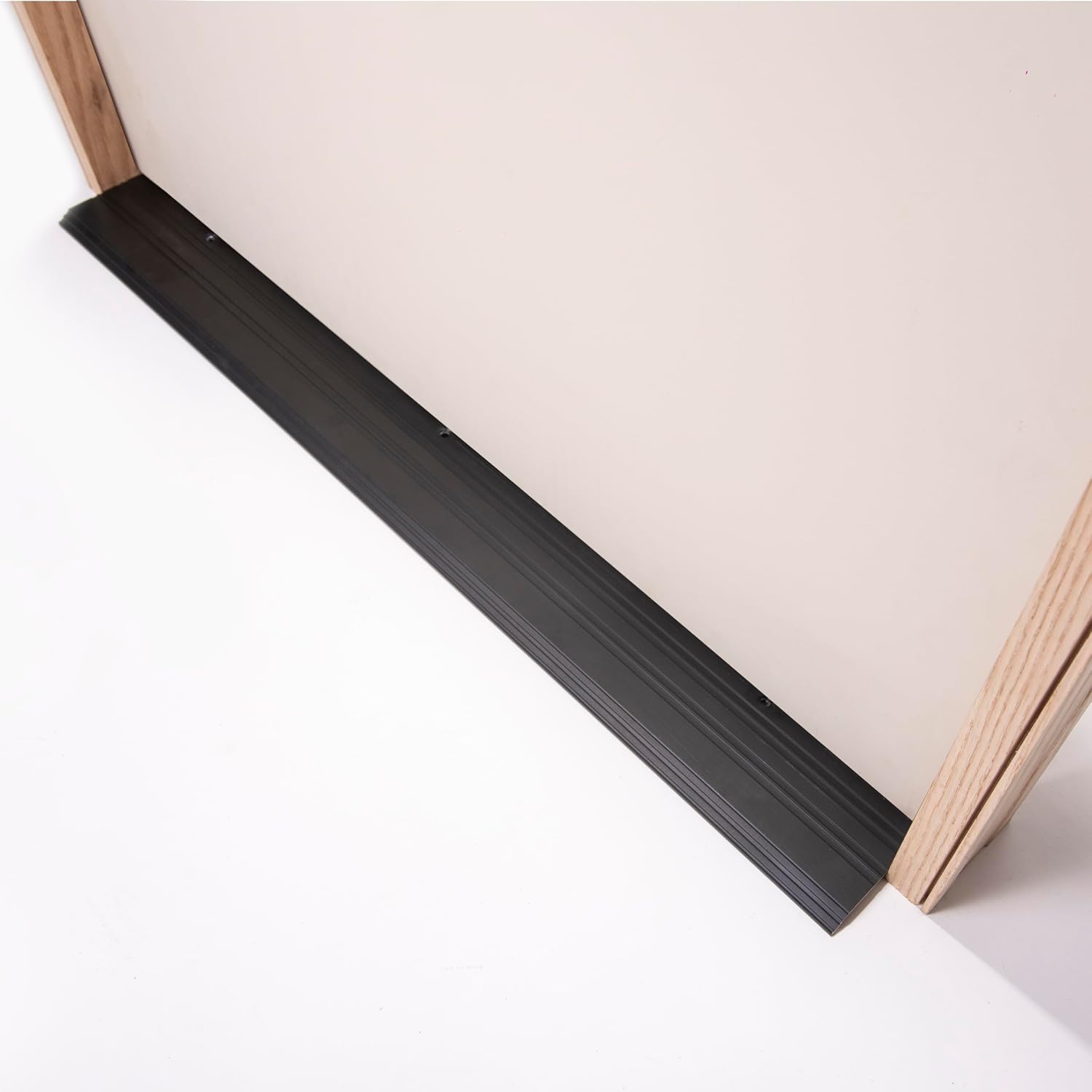 ADA Tile Saddle Threshold Aluminum ADA Compliant Door Saddle for Tile Floors – 1/2' Height – 5-1/2' or 6-1/2' Wide – Prehung Ready, Top Screw Holes Commercial-Residential (48'x 5 1/2')