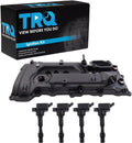 TRQ Ignition Coil Kit 5 Piece Compatible with 2015-2016 Hyundai Elantra 2017-2018 Kia Forte
