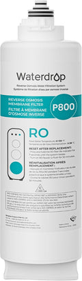 Waterdrop G3P800-RO Filter, Replacement for Waterdrop G3P800 Tankless Reverse Osmosis Water Filter, Reduce PFAS, 2-year Lifetime