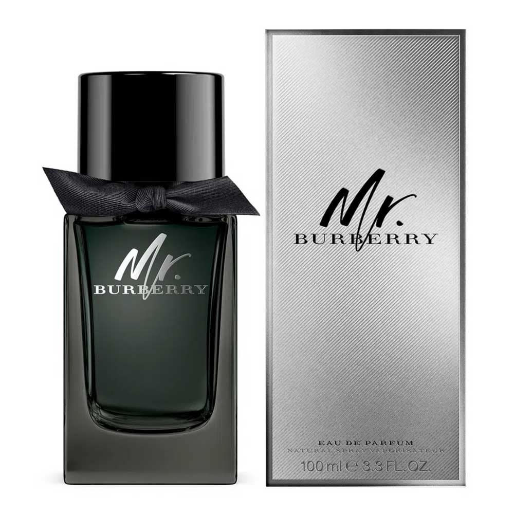 Burberry Mr. Burberry Eau de Parfum – Woody Aromatic Men's Cologne – With Notes of Tarragon, Cinnamon, Patchouli & Vetiver – Long Lasting Fragrance