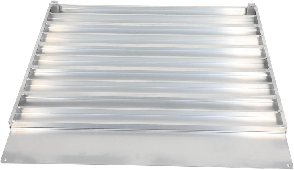 ECCPP Portable and Anti-Slip Surface Wheelchair Ramp, For Doorway Rated 600LBS Weight Capacity, Aluminum Threshold Ramp 15.7' L x 31.5' W