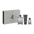 JIMMY CHOO Man 3 Piece Eau de Toilette Gift Set (Two Eau de Toilette Sprays, Perfumed Shower Gel)