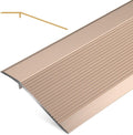Floor Transition Strips ， Aluminum Alloy Threshold for Wood to Tile, Doorways, Laminate to Hardwood