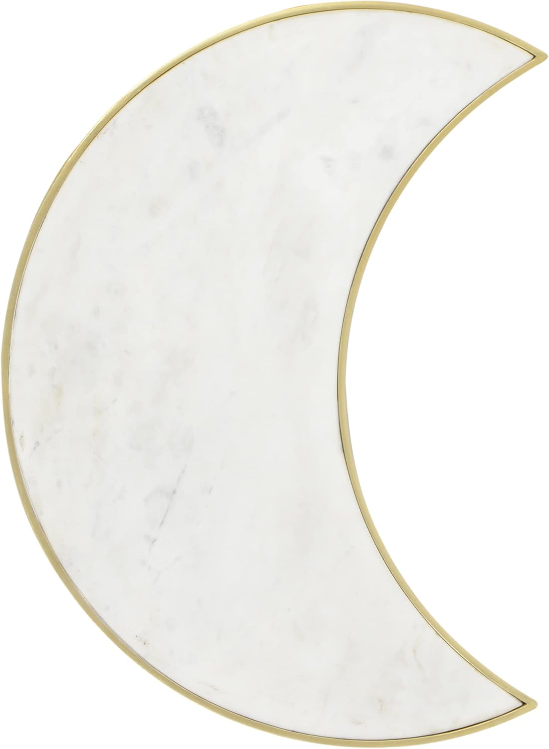 Modern White Marble & Gold Nesting Tables Set of 3 | Round Stacking Coffee Table | Accent Side Tables for Living Room, Home Office, Nightstands for Bedroom