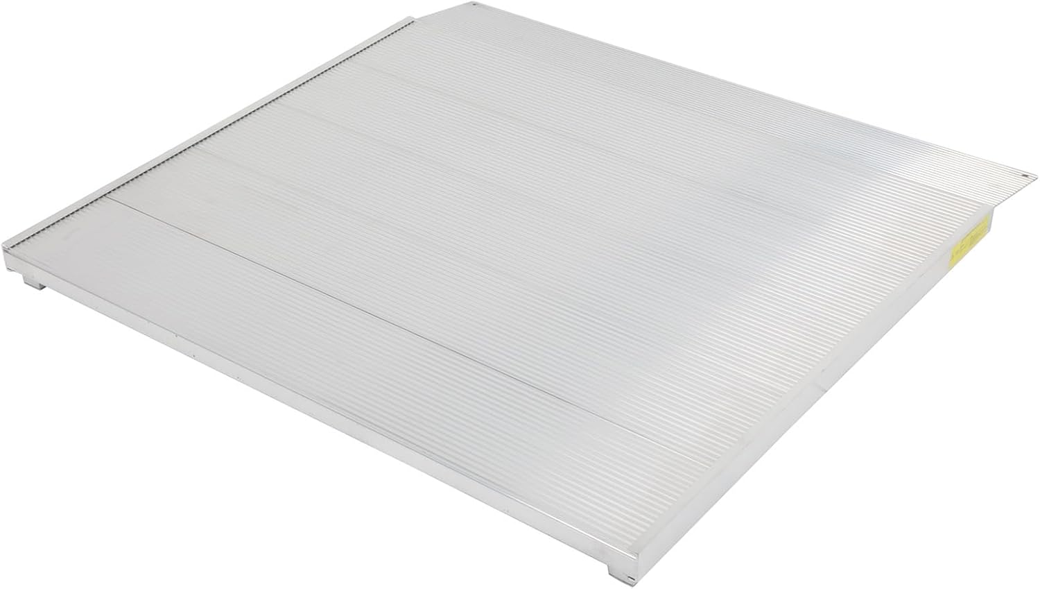 cciyu 36 Inch Threshold Ramp with Adjustable, Threshold Ramp for doorways Wheelchairs Walker Scooter and Uneven Surfaces or Single Step Rises Portable Self Supporting Aluminum