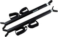 Great Day Quick-Draw Overhead Gun Rack - For UTVs With Roll Bar Depth of 10-15in - Black Powder-Coated Finish - 2 Gun Model, QD854-OGR