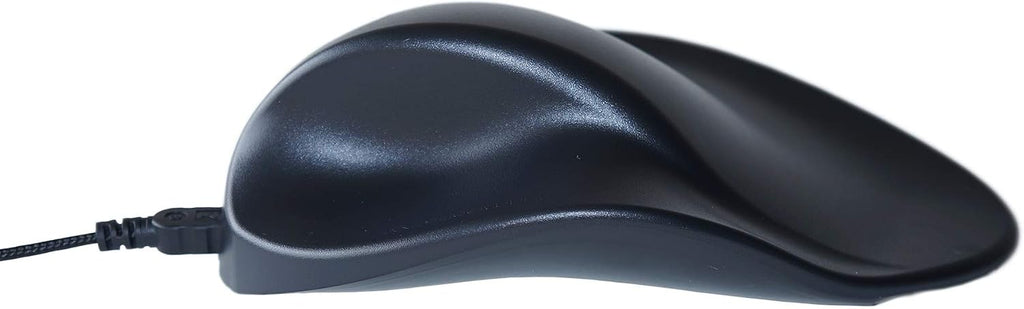 HANDSHOEMOUSE The ONLY Mouse That FITS Like A Glove Hippus S2WB-LC Wired Light Click Handshoe Mouse (Right Hand, Small, Black)