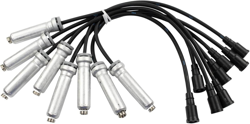 TRQ Ignition Coil & Spark Plug Kit Iridium 17 Piece Compatible with 2017-2019 Ford F-250 F-350 Super Duty V8 6.2L