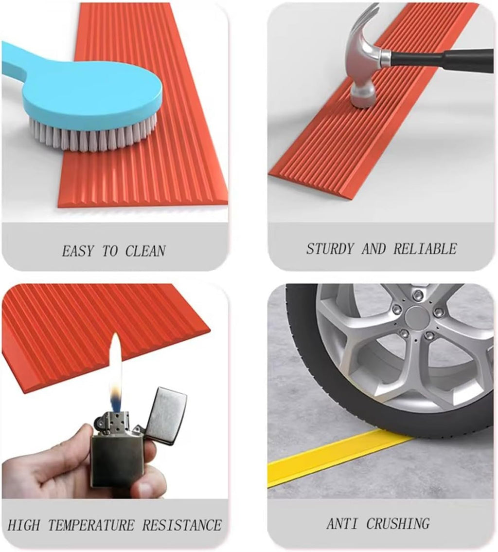 PVC Carpet Edge Strip,Interior Thresholds for Doorways,1M-5M-10M Door Threshold Ramp Floor Edge Trim Strip,Floor Transition Strip(Brown,15m)