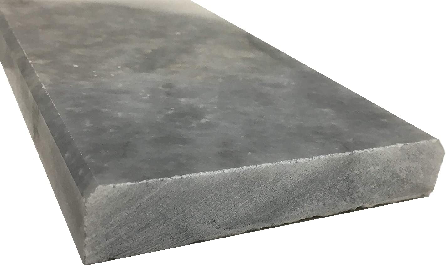 Bardiglio Grey Marble Threshold Saddle 4' x 36' Honed Matte Finish Natural Stone for Doorway, Shower, Floor, Window Sill