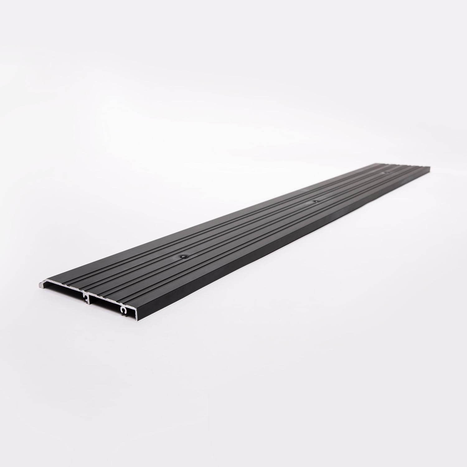 ADA Tile Saddle Threshold Aluminum ADA Compliant Door Saddle for Tile Floors – 1/2' Height – 5-1/2' or 6-1/2' Wide – Prehung Ready, Top Screw Holes Commercial-Residential (48'x 5 1/2')