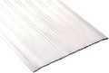 Pemko - 2748A72 Aluminum Fluted Saddle Threshold, Mill Finish, 8'W x 72'L x 1/4'H