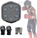 Music Boxing Machine, Smart Boxing Target with Boxing Gloves/Bracket, Suitable for Gym, Office