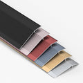 Aluminum Threshold Transition Strip, Height Gap Bridge 0.4 to 1.4in for Doorway, Transition Between Tile and Laminate Planks