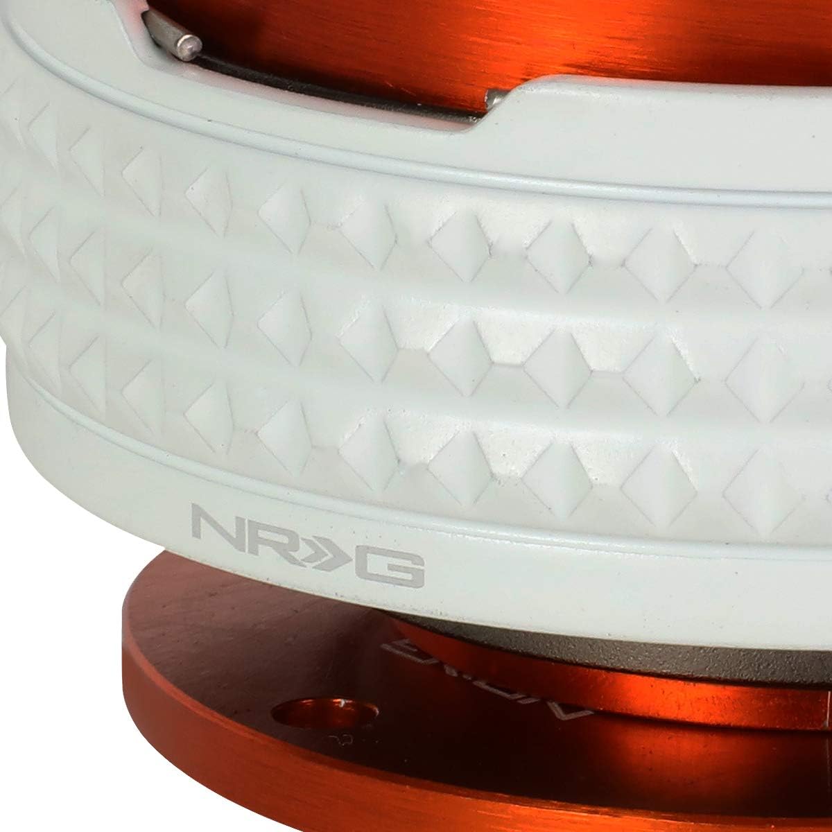 NRG Innovations SRK-210OR/GL Quick Release Kit (Orange Body / Glow in the Dark Pyramid Ring)