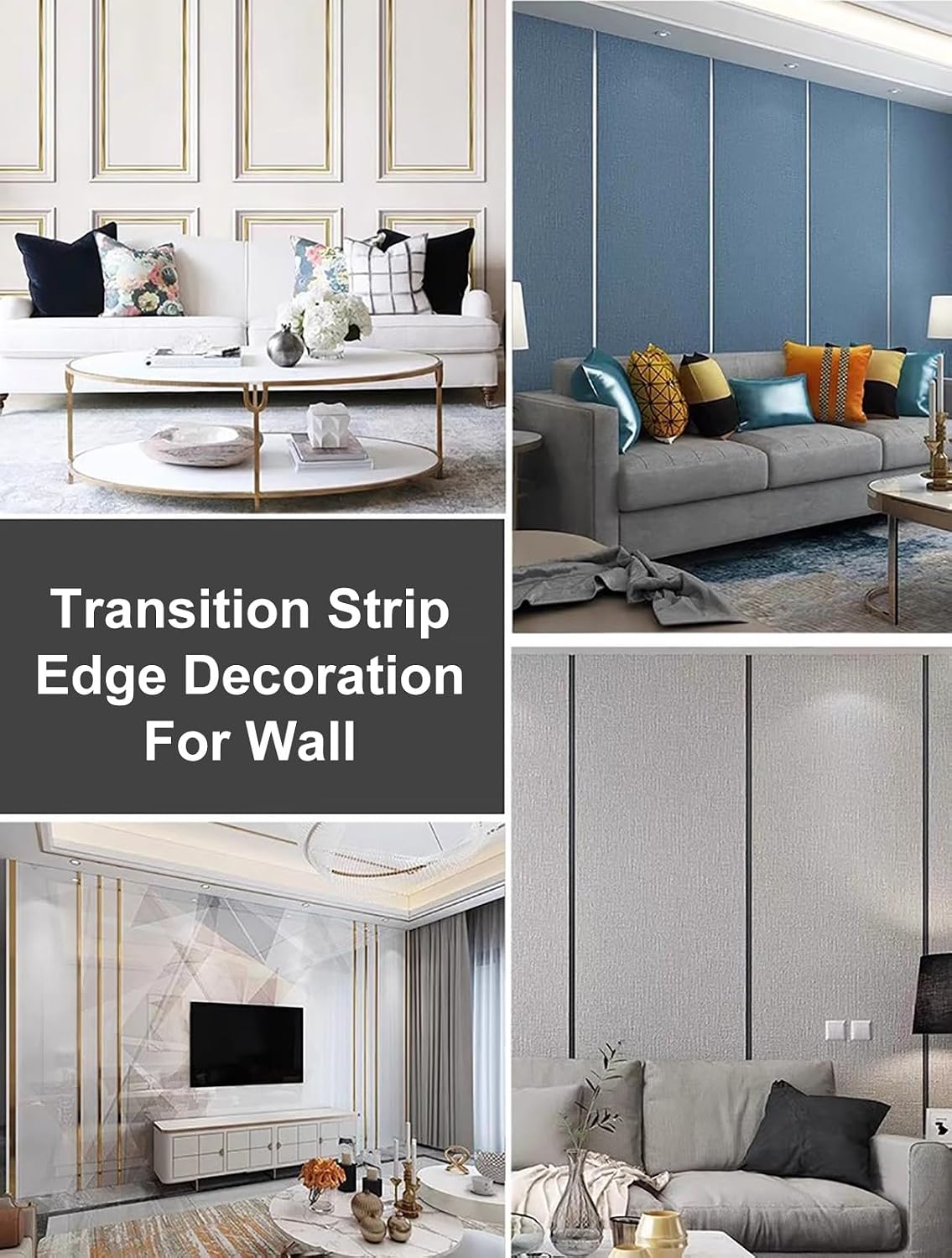 White Aluminum T Molding Floor Transition Strip, Wood to Tile Seam Strips Door Threshold Bar for Doorways, Waterproof Floor Gap Cover Edging Trim(150cm (59'))