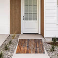GUNEL 4inch/7inch/8inch/10inch Rise Threshold Ramp for Doorways, Portable Wooden Curb Transition Ramps for Curb/Driveway/Garage Door/Stair/Sheds, Non Slip Surface (Size : 60x50x10cm)