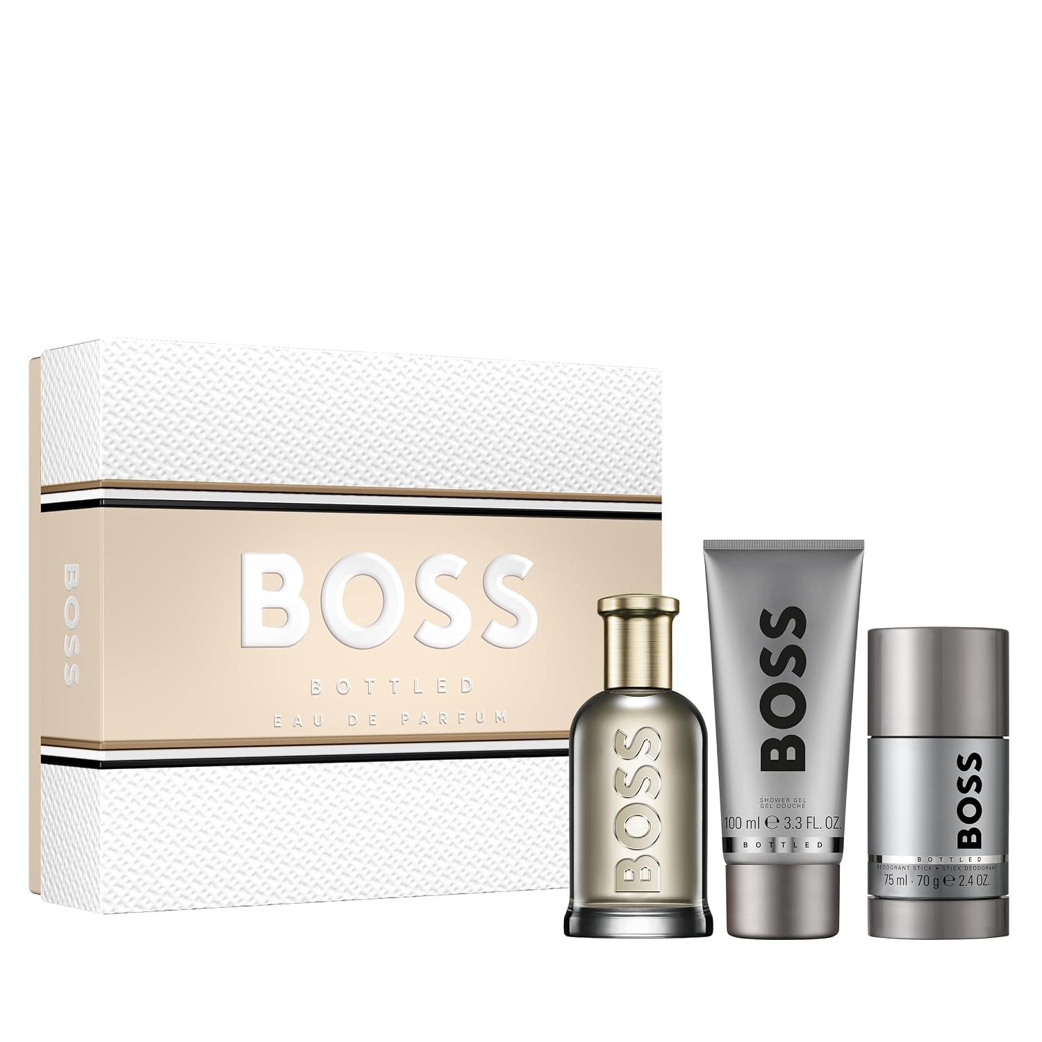 Hugo Boss/ Men's 3-Pc. BOSS Bottled Eau de Parfum Sets