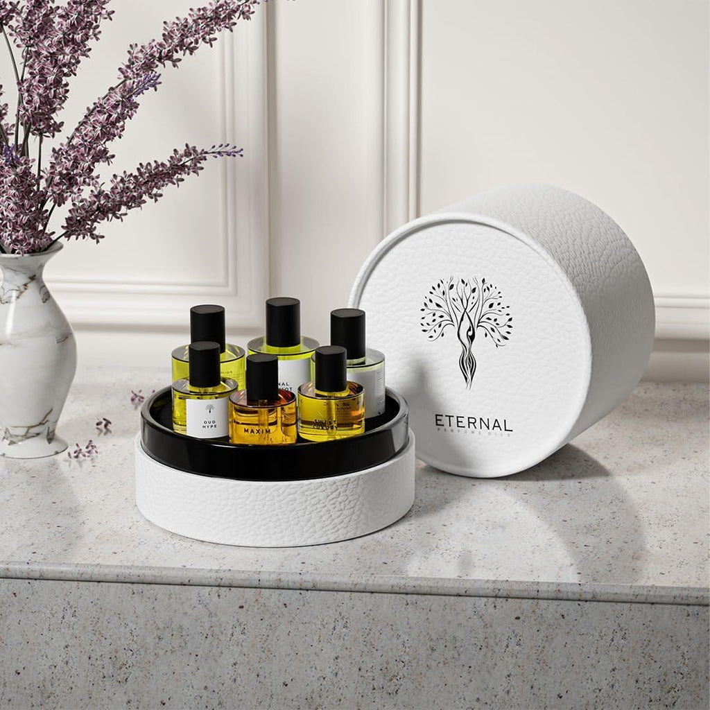 Eternal perfume oils Gift Set 6 Pcs Exquisite Scents Inspired by Iconic Fragrances Long Lasting perfumes for women Alcohol Free perfume for men Unisex Perfume Gift Set travel size womens Perfumes