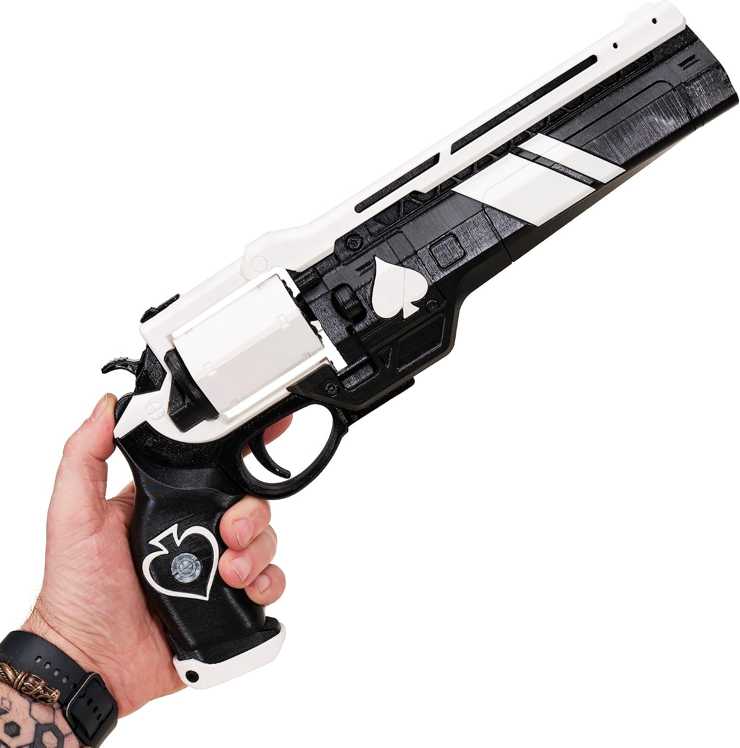 Ace of Spades hand cannon D2 | Clean prop replica (Ace of Spades + Cayde-6 Hand Stand)