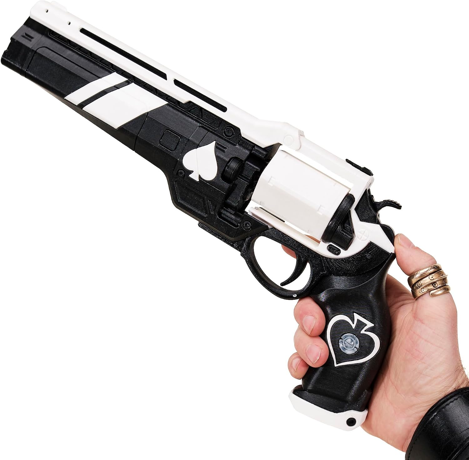 Ace of Spades hand cannon D2 | Clean prop replica (Ace of Spades + Cayde-6 Hand Stand)