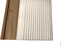 Inswing Threshold 5 5/8 in x 72 in w/Composite Cap and Base - Mill Finish