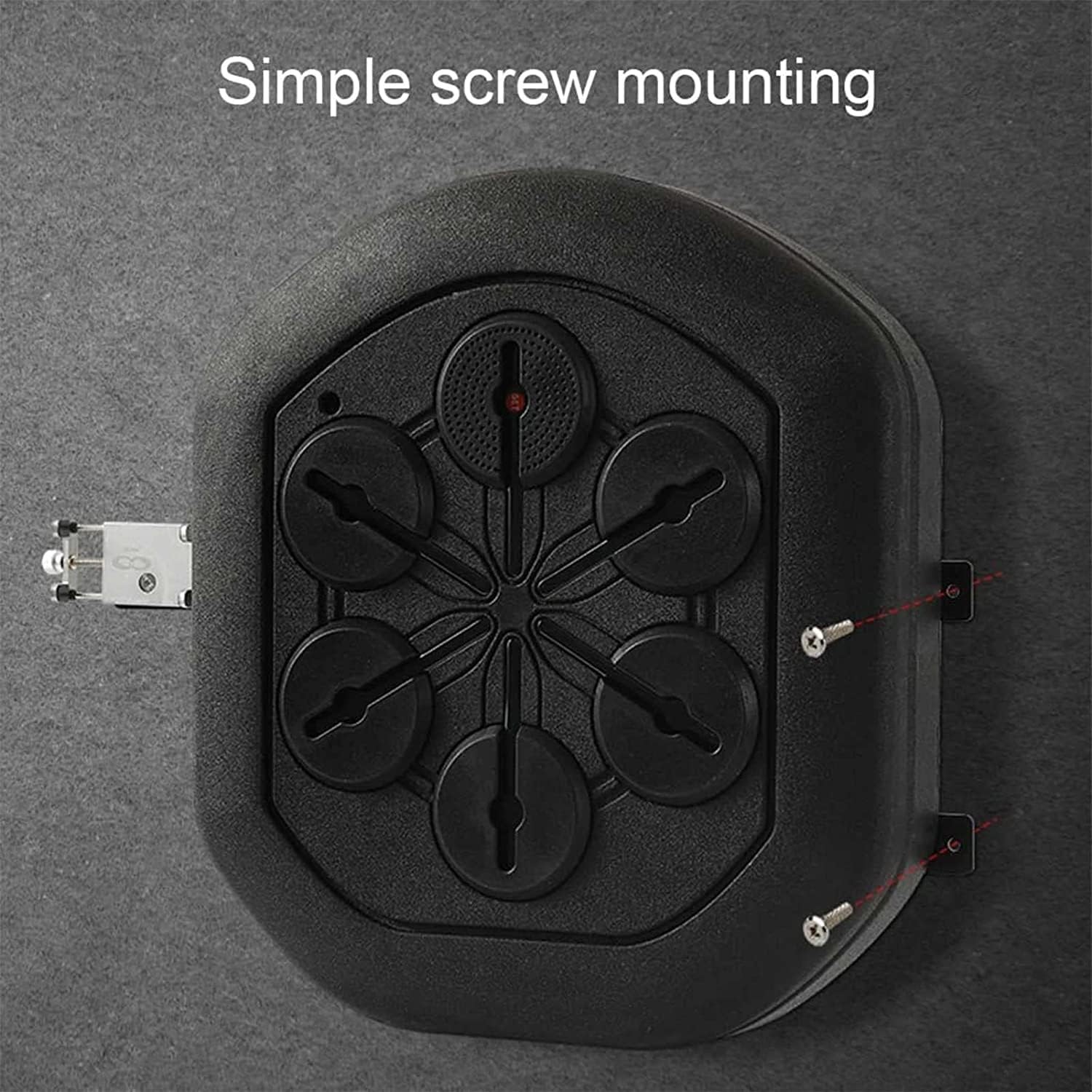 Smart Wall Mounted Boxing Machine with Music Electronic Punch Equipment for Home Gym Training
