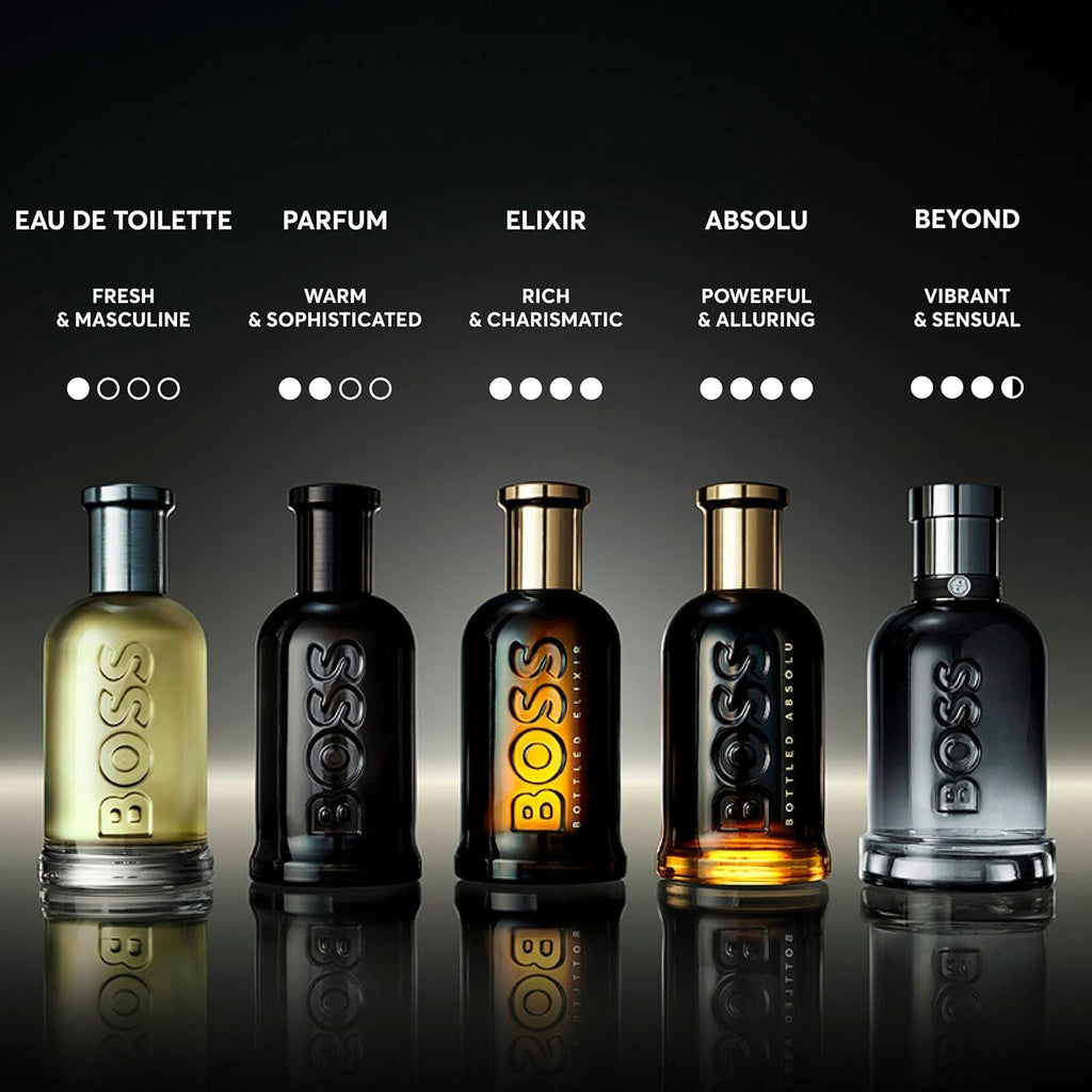 Hugo Boss Bottled Beyond Eau de Parfum – Woody Men's Cologne – With Notes of Ginger & Leather – Long Lasting Fragrance
