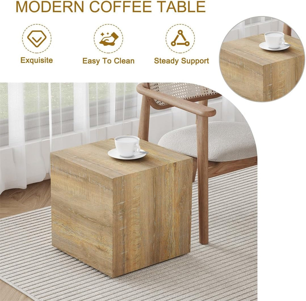 Side Table, End Table Living Room Table, Modern Side Table Sofa Couch Tables, Faux Marble End Tables, Bedside Table Nightstand for Small Spaces, Bedroom