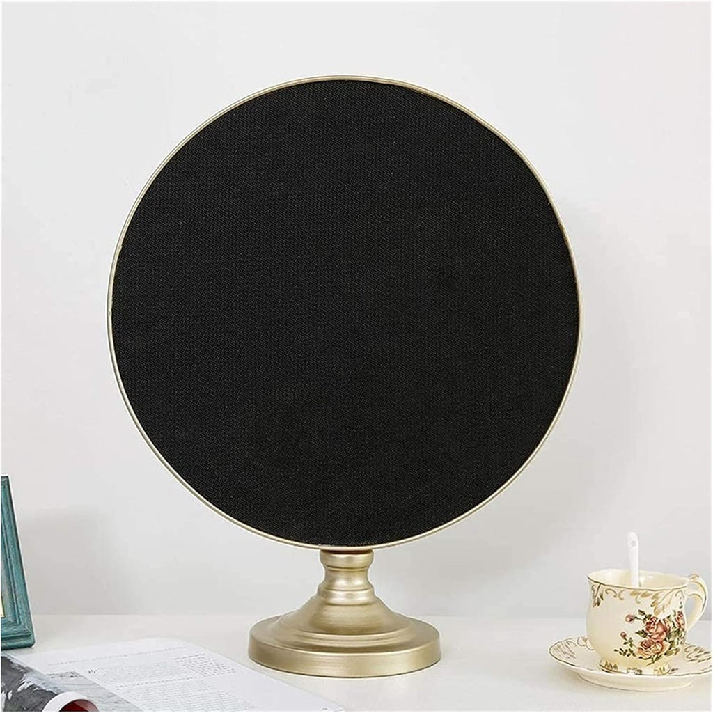 Makeup Mirror, Small Mirror Dressing Mirror, Table Mirrors with Stand, HD Round Simple European Style Finishing Suit for Bathroom Or Bedroom Table Top Beauty Mirror Makeup Mirror