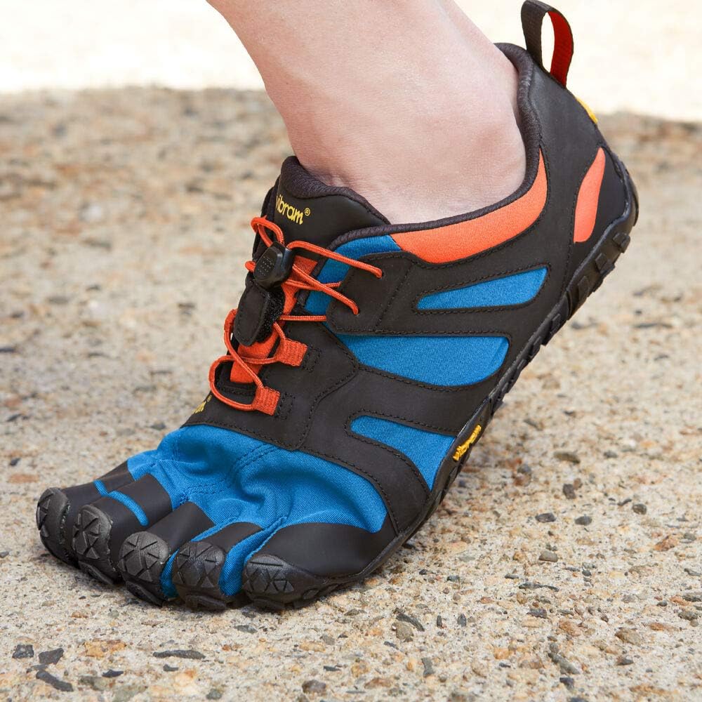 Vibram Men's FiveFingers V-Trail 2.0 | Barefoot Trail Running & Off-Road Shoes with Megagrip Outsole