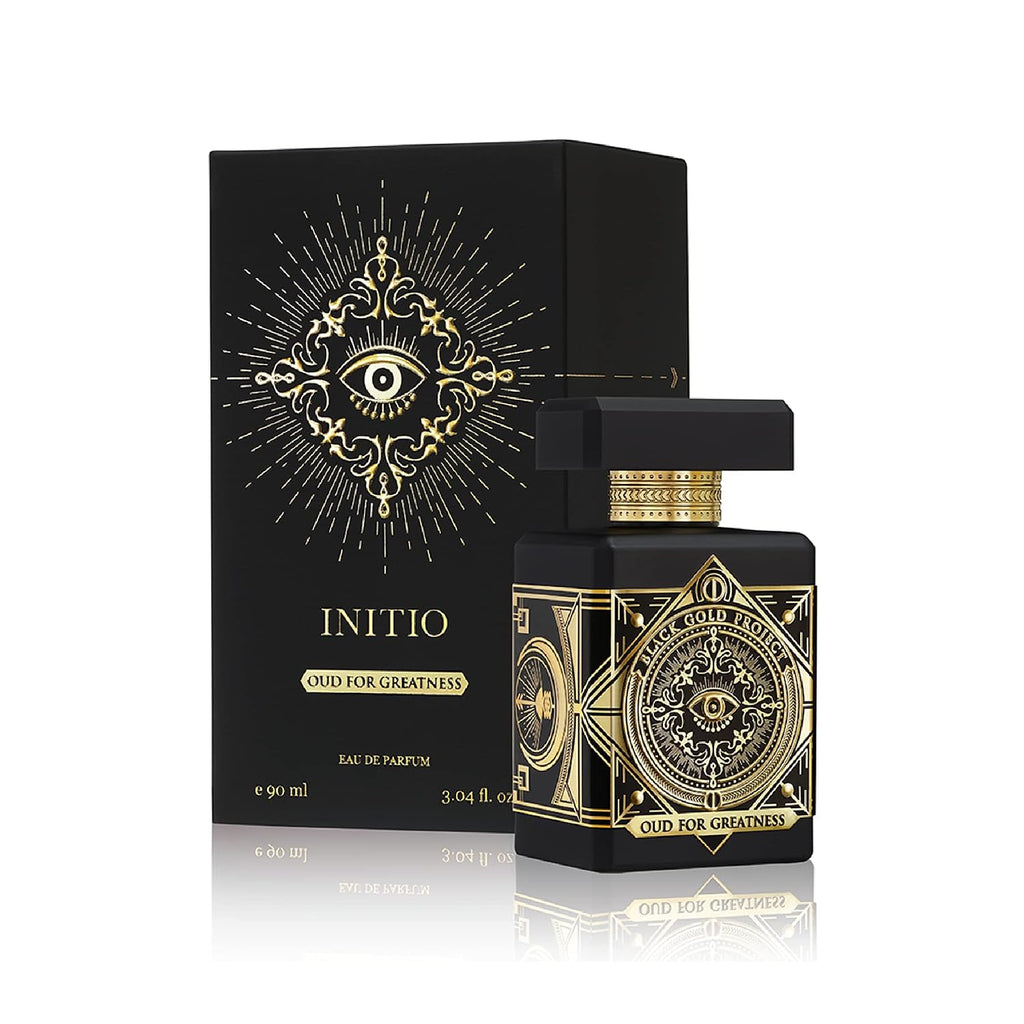 INITIO PARFUMS PRIVÉS - Oud for Greatness - 3.04 Fl Oz - Eau De Parfum Unisex - Main notes Natural Oud Wood, Agarwood Oil, Lavender, Saffron, Patchouli, Musk - 90ml