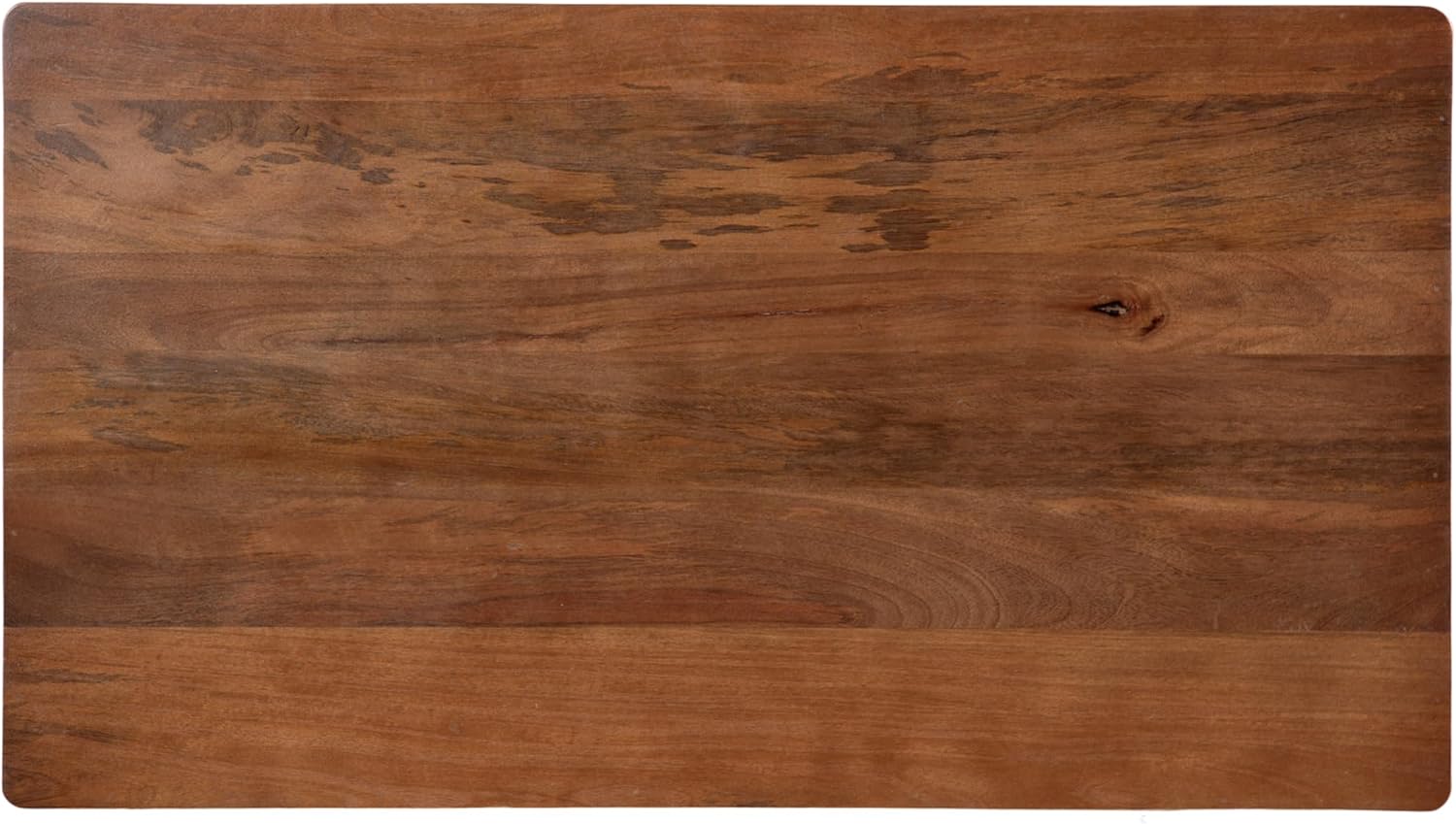 Kate and Laurel Dahl Transitional Rectangular Coffee Table; 36 x 20 x 18; Walnut Brown; Modern Rectangle Living Room Table with Solid Mango Wood Construction and Extra Underlying Storage