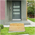 Wooden Portable Doorways Threshold Ramps, Home/Front Door/Yard Sill Step Ramp with Anti-Skid Surface, 2' 3' 4' 5' 6' Rise, Sidewalk Curb Ramp (Size : 30.8x30x8cm)
