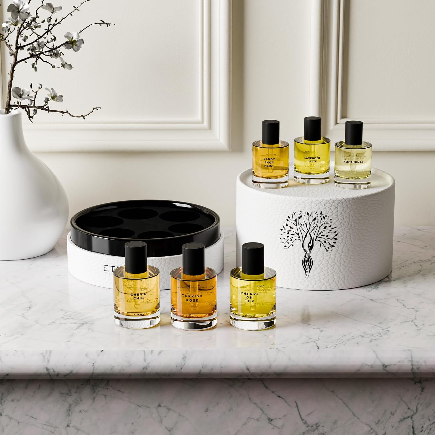 Eternal perfume oils Gift Set 6 Pcs Exquisite Scents Inspired by Iconic Fragrances Long Lasting perfumes for women Alcohol Free perfume for men Unisex Perfume Gift Set travel size womens Perfumes