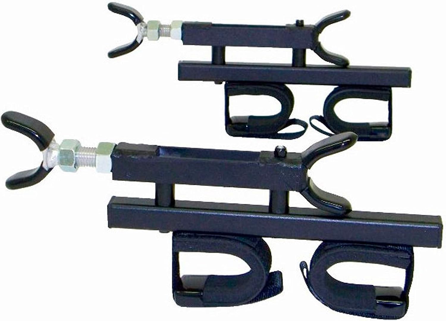 Great Day Quick-Draw Overhead Gun Rack - For UTVs With Roll Bar Depth of 9-9.75in - Black Powder-Coated Finish - 2 Gun Model, QD852-OGR