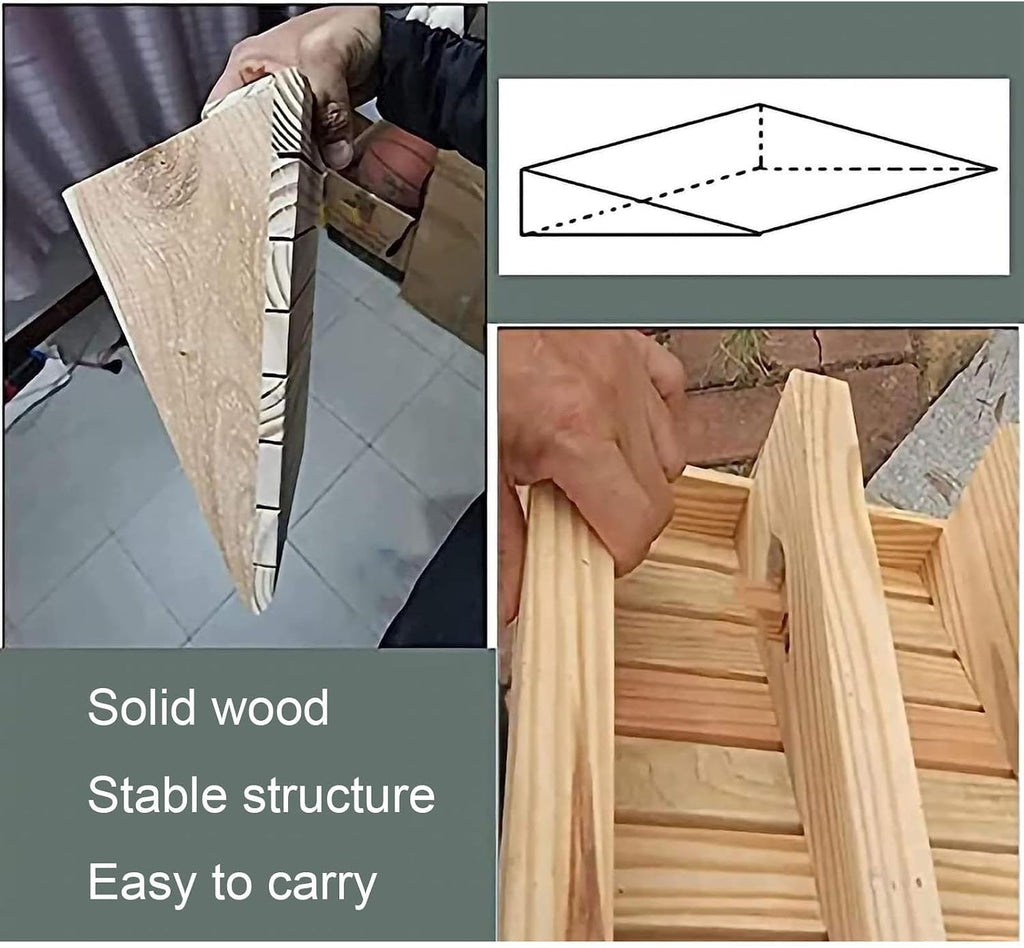 Portable Door Ramp Entry Ramp, Wooden Threshold Ramp for Doorways 2-6 Inch Rise, Non-Slip Wheelchairs Transition Ramps for Steps, Garage, Patio, Porch and Shed (Size : 12.1