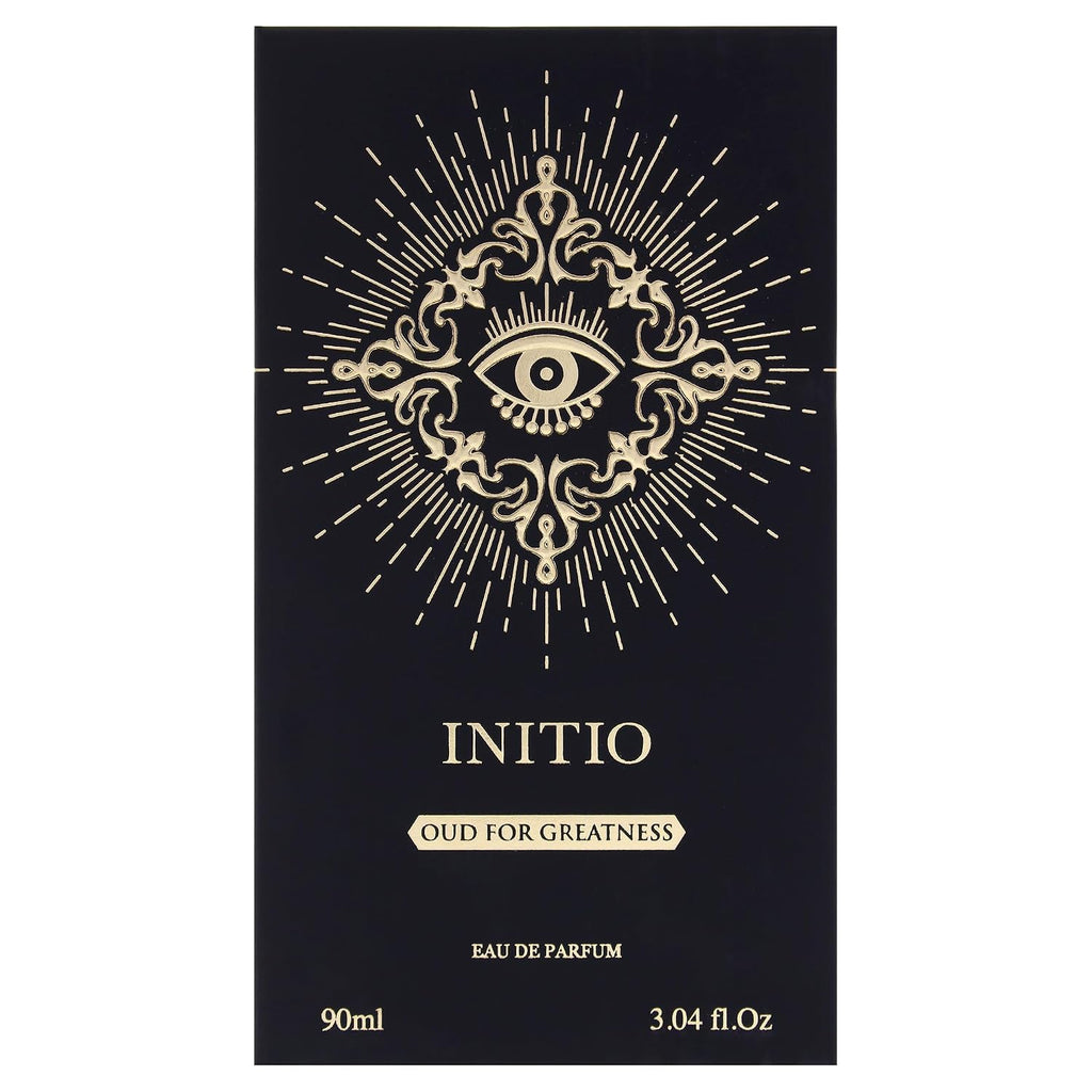 INITIO PARFUMS PRIVÉS - Oud for Greatness - 3.04 Fl Oz - Eau De Parfum Unisex - Main notes Natural Oud Wood, Agarwood Oil, Lavender, Saffron, Patchouli, Musk - 90ml