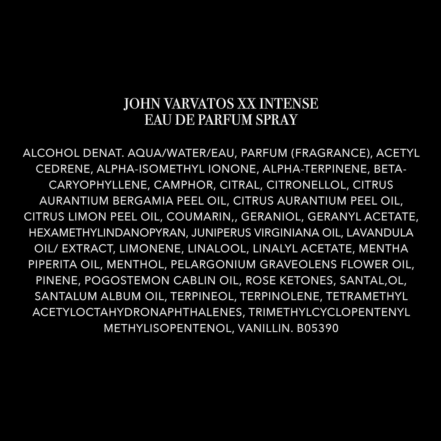 John Varvatos XX Intense Eau de Parfum 2-Piece Fragrance Gift Set, Includes EDP Spray & Travel Size Men's Cologne, Woody Oriental Scent with Notes of Cardamom, Orange Flower & Sandalwood, 4.2 fl oz