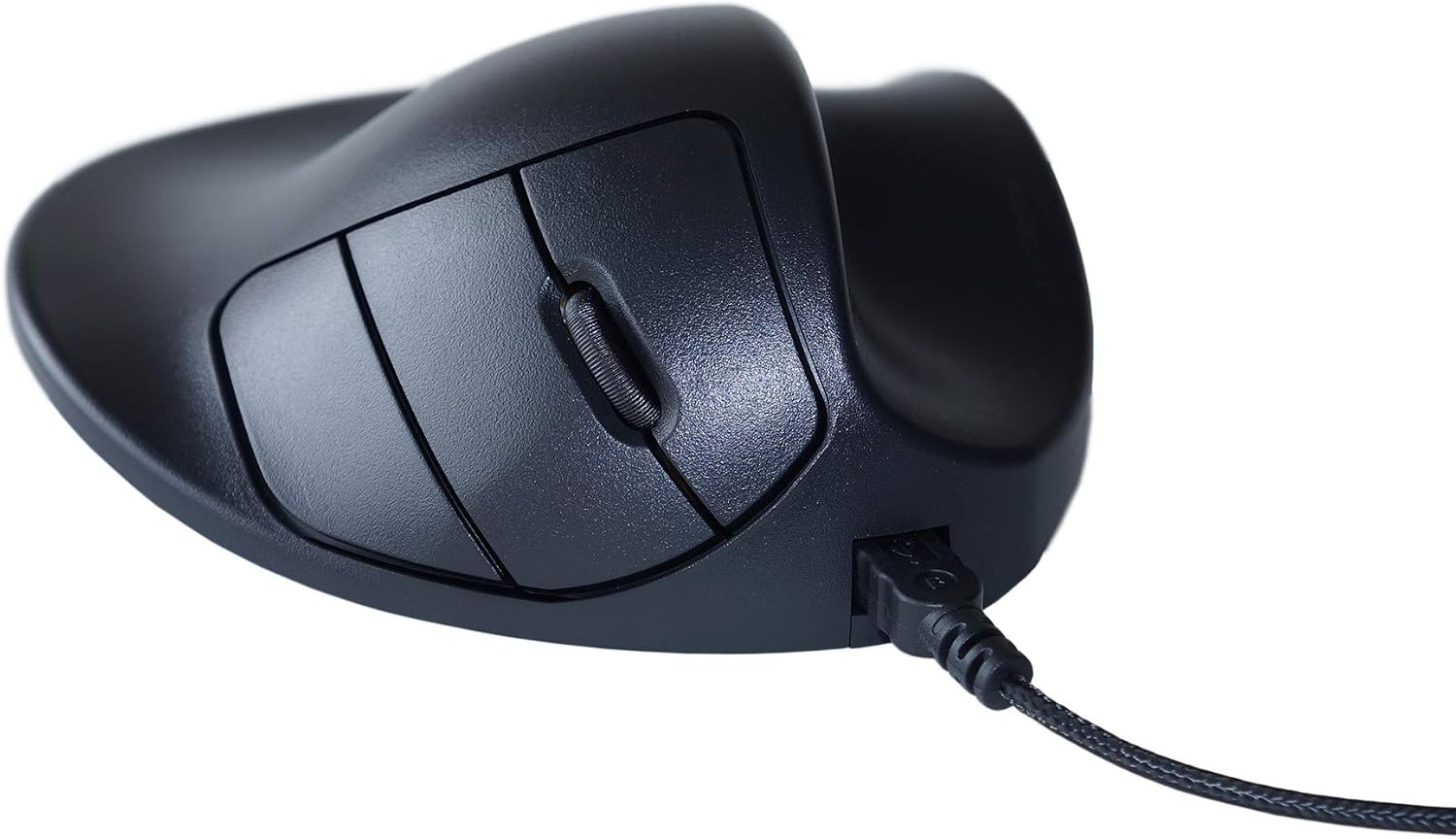 HANDSHOEMOUSE The ONLY Mouse That FITS Like A Glove Hippus S2WB-LC Wired Light Click Handshoe Mouse (Right Hand, Small, Black)