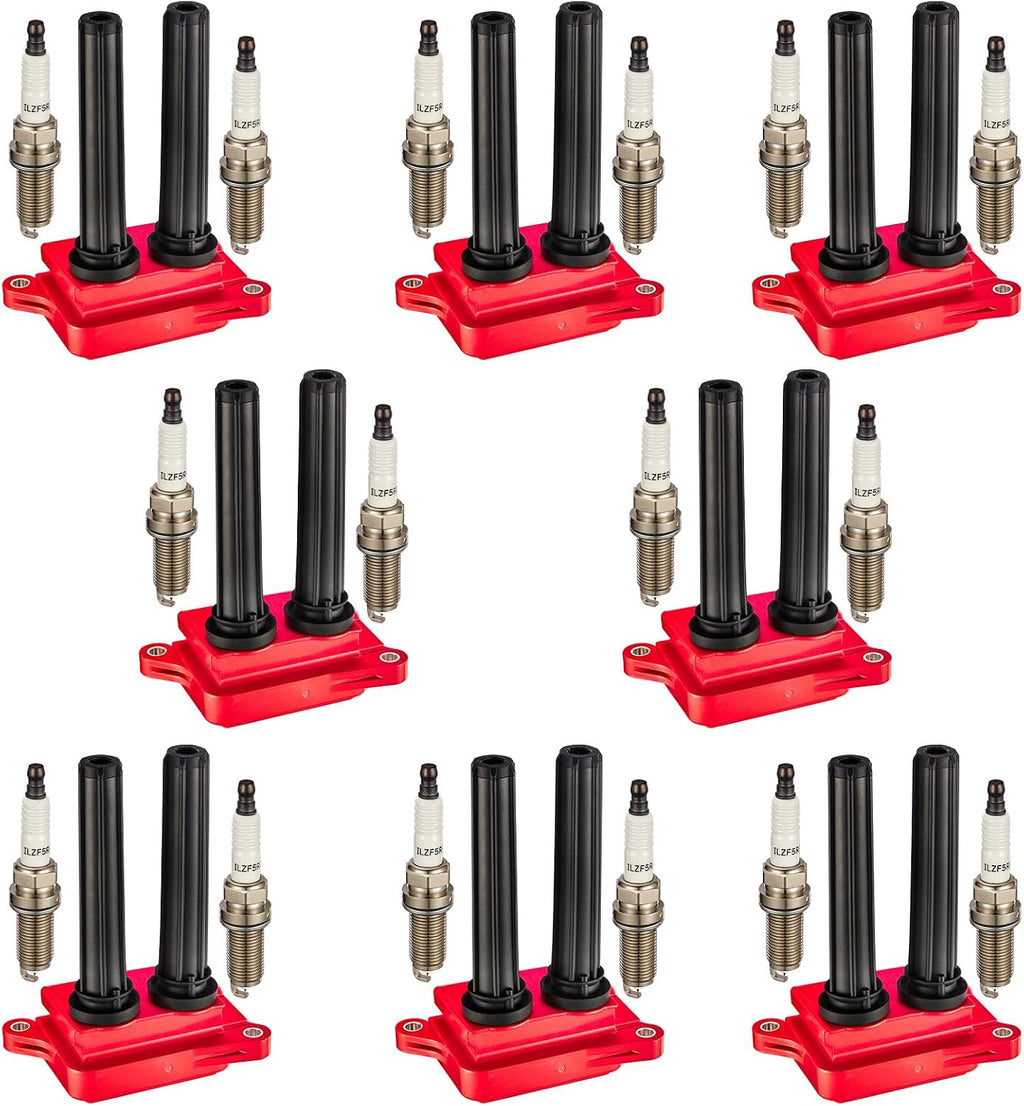 BDFHYK Set of 8 Ignition Coil Pack UF504 C1526 Compatible with 09-16 Challenger Charger Durango Ram 300 Commander Grand 5.7 V8