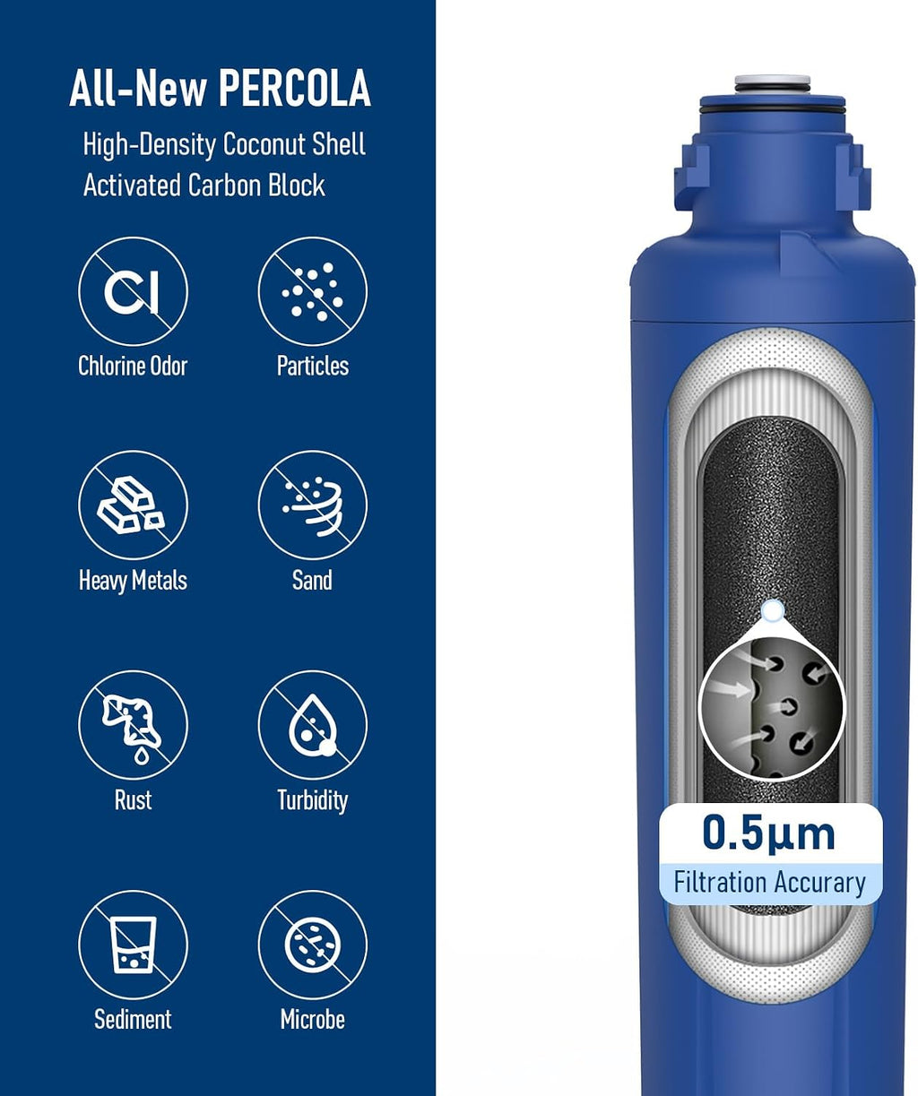 AP917HD Water Filter, Compatible with Aqua-Pure® AP917HD Whole House Sediment/CTO Replacement Filter For 3M® Aqua-Pure® AP903 System 100,000 Gallons (1 Pack)