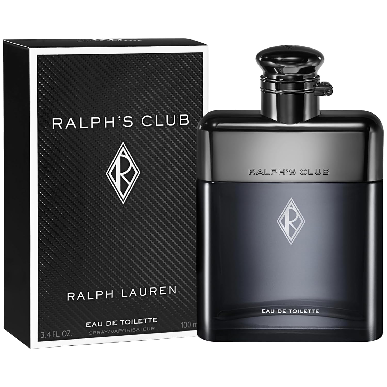 RALPH LAUREN FRAGRANCES - Ralph's Club - Eau de Toilette - Men's Cologne - Woody & Aromatic - With Grapefruit, Lavandin, & Patchouli - Intense Fragrance