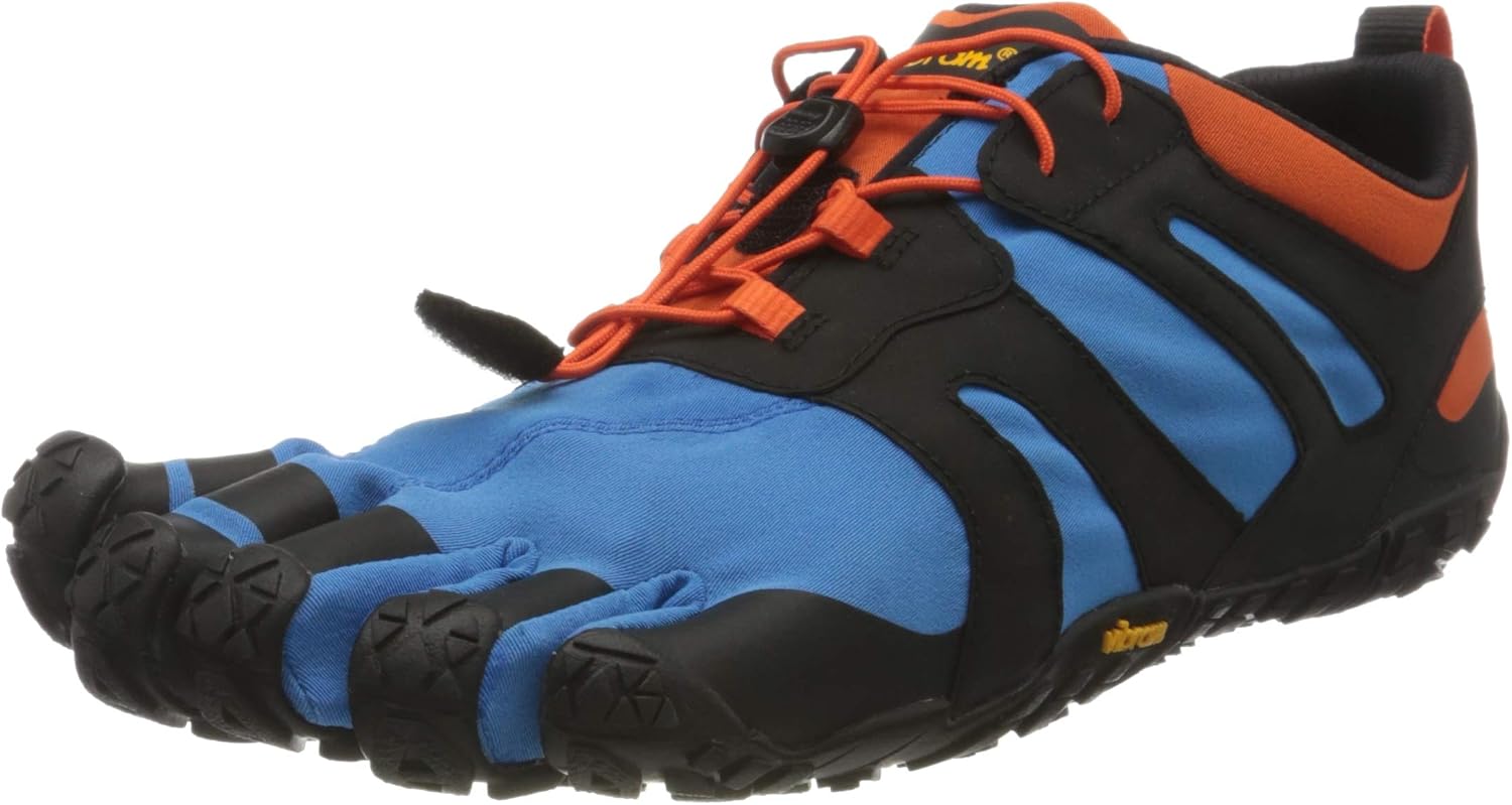 Vibram Men's FiveFingers V-Trail 2.0 | Barefoot Trail Running & Off-Road Shoes with Megagrip Outsole