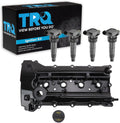 TRQ Ignition Coil Kit 4 Piece Compatible with 2011-2014 Hyundai Sonata 2011-2013 Tucson 2010-2013 Kia Forte Forte Koup 2011-2015 Optima Sportage