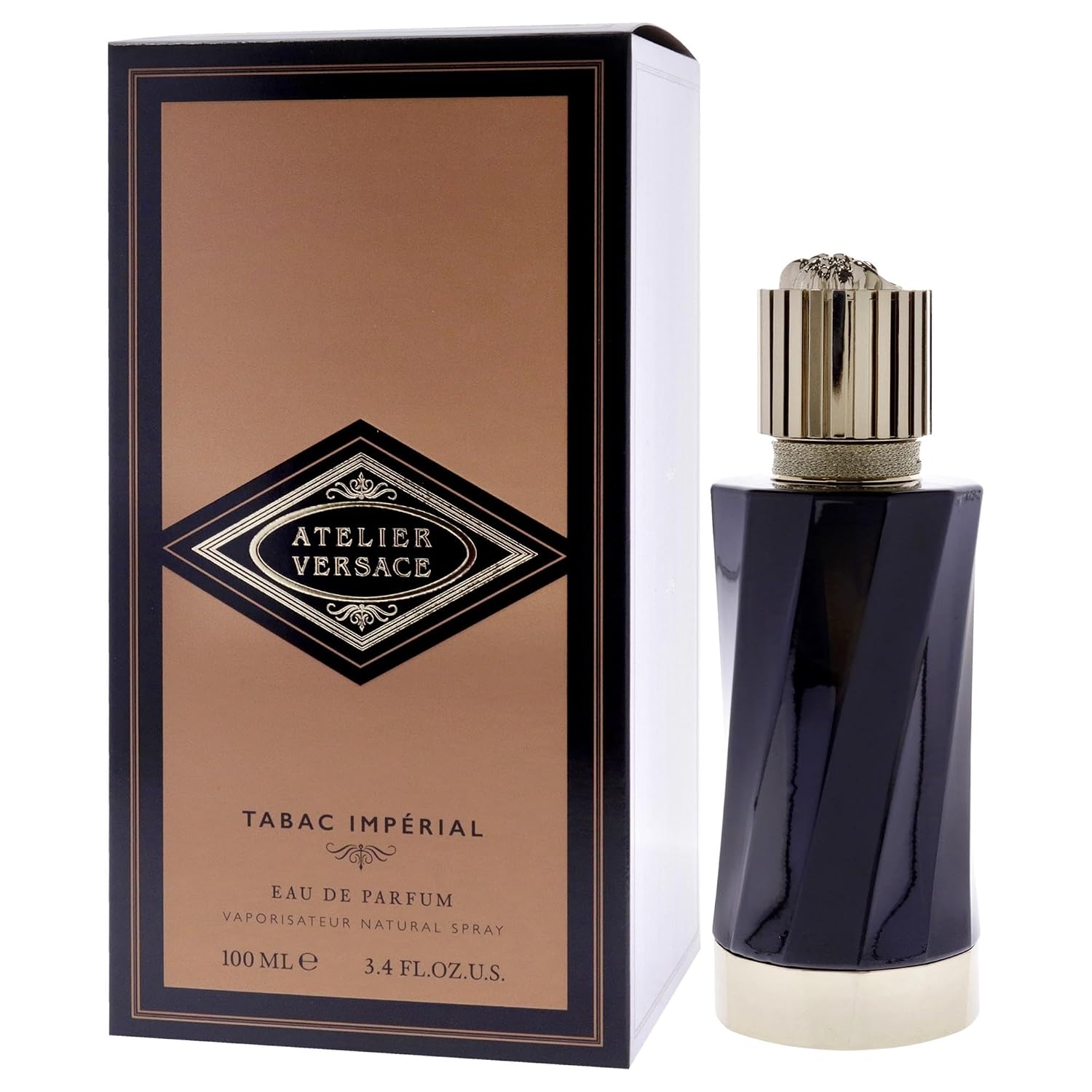 Versace Atelier Tabac Imperial for Men - 3.4 oz EDP Spray