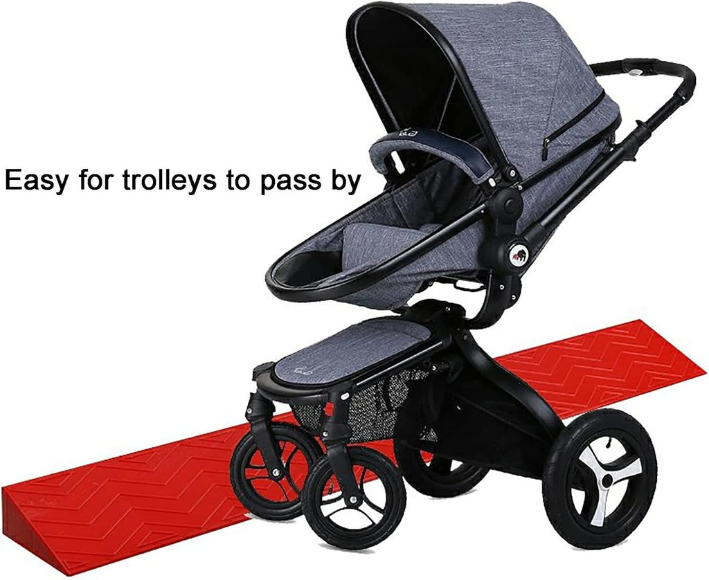 Ramps Portable Threshold Ramps, 3-9cm High, Indoor Curb Ramps, Non-Slip Kerb Ramp for Threshold Wheelchair Scooter Sweeping Robot, Door Step Accessible Rise Channel Mat