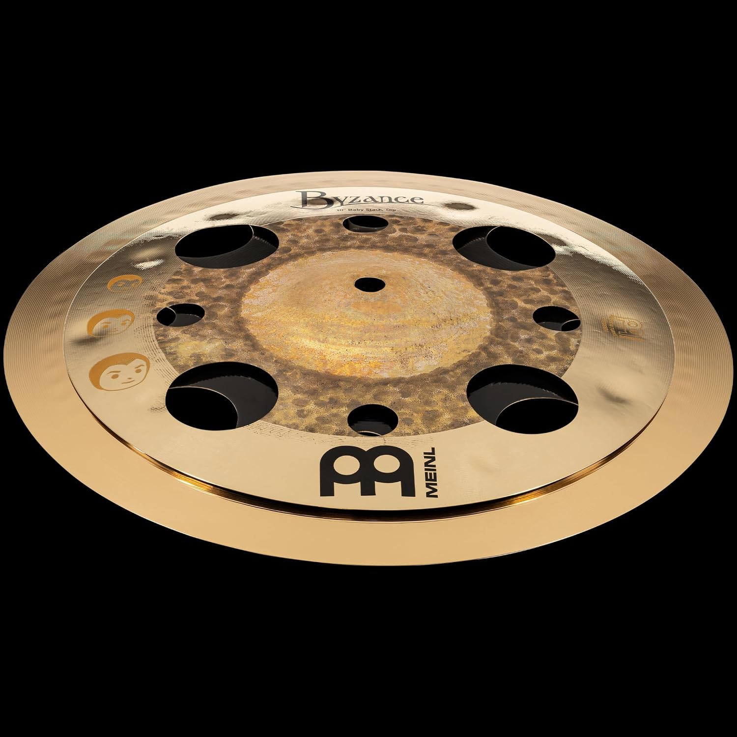 Meinl Cymbals Byzance/Classics Custom Luke Holland Artist Concept Model Baby Stack, 10'/12' — 2-YEAR WARRANTY