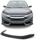 Hood Deflector Guard fits Honda Civic 2016-2021, Bugflector Bug & Bonnet Shields, Black ABS Hood Protector, Protects from Particles & Bug, All Weather Durable Car Exterior Accessories