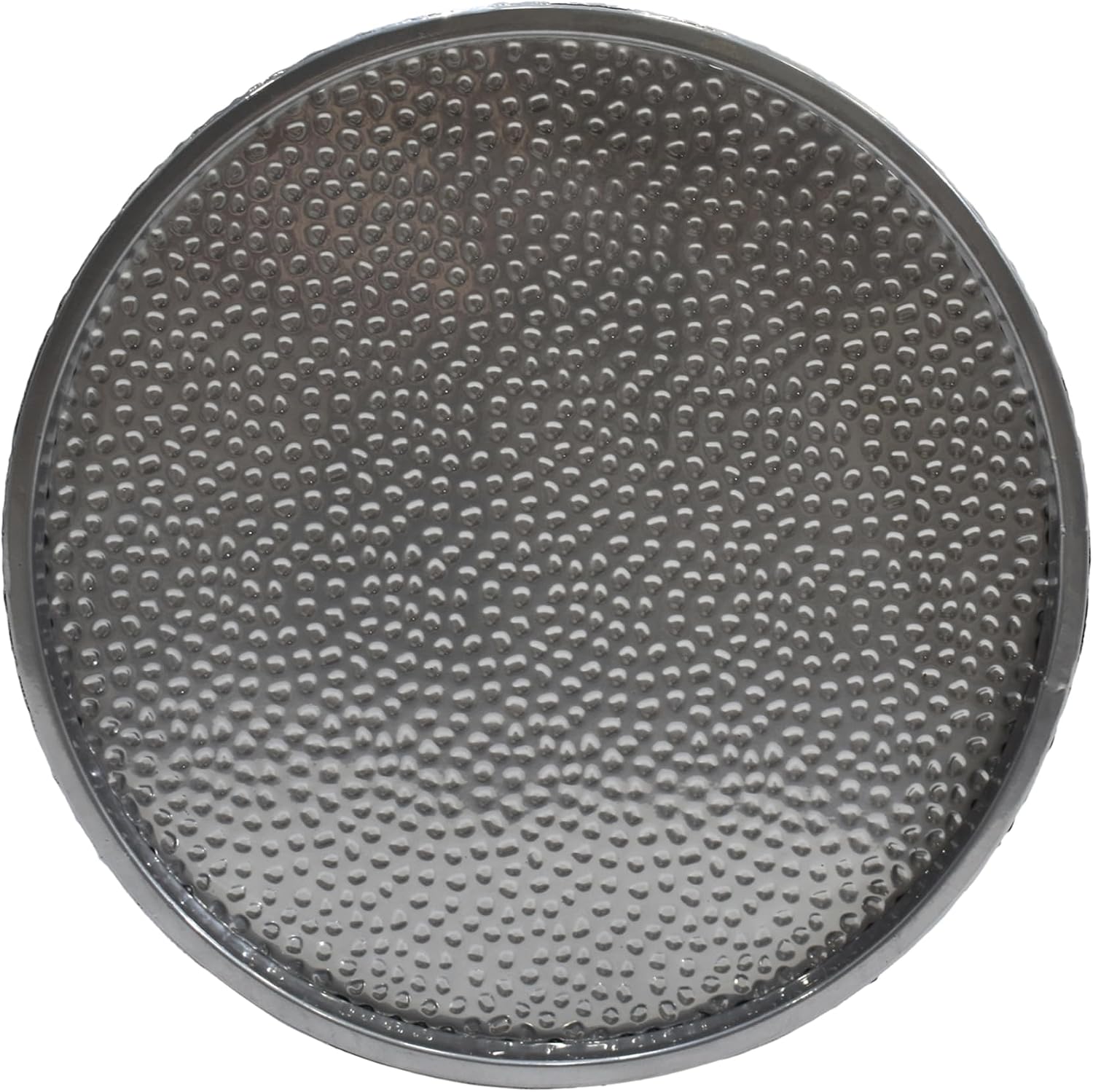 Christopher Knight Home Braeburn Modern Round 3 Piece Iron Accent and Coffee Table Set, Silver